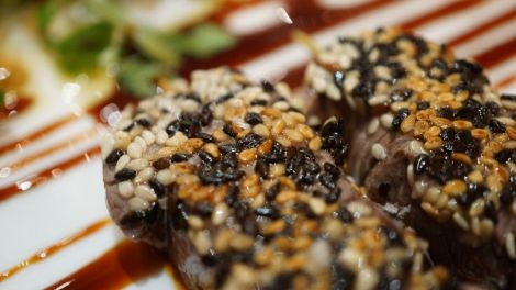 Wagyu et sésame