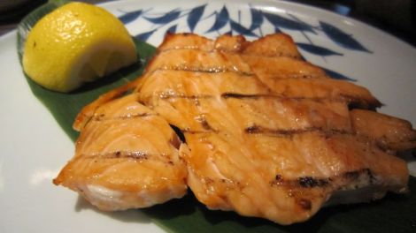Saumon grillé