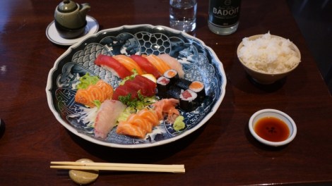 Menu Sashimi Sushi