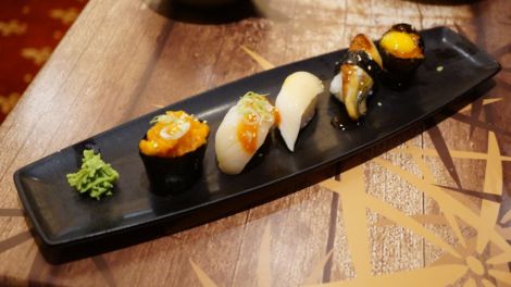 Sushi à la carte
