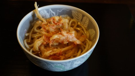 Udon tempura