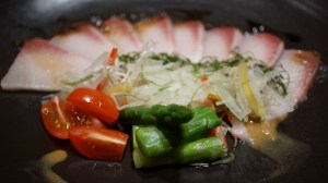 Sashimi de Yellow Tail